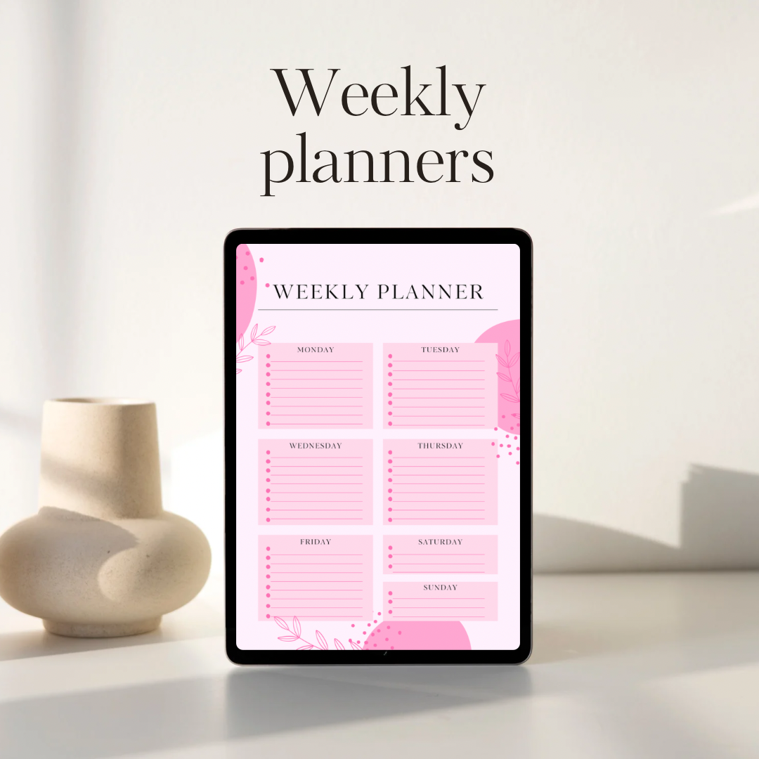 Weekly planner