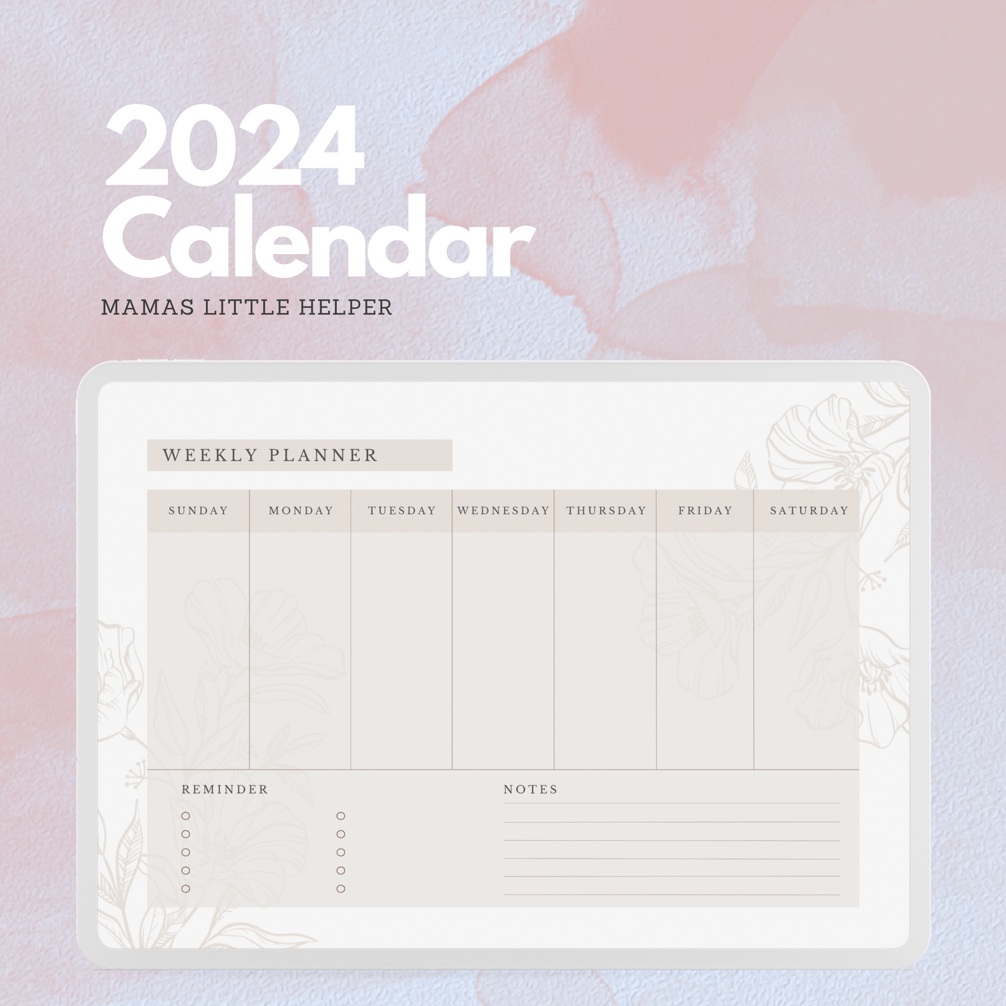 2024 Downloadable Calendar